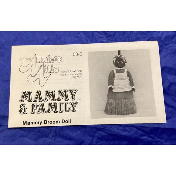 Craft Patterns Annie's Attic Mammy & Family 53-0 & Farmyard Animals 91-5 - Picture 2 of 15